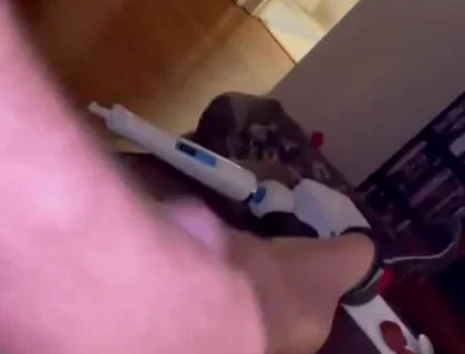 Orgasm so Good I Almost Dropped the Camera, Cums and Moans