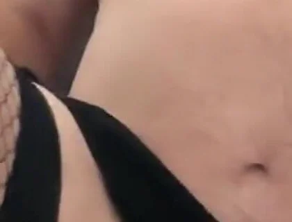 Stripping off Mom's Lingerie