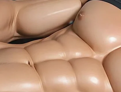 This Athletic Blonde Guy Jerking off in Lingerie Will Drive You Wild