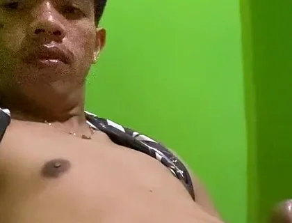 Filipino Twink Bedroom Jerk off Cumshot