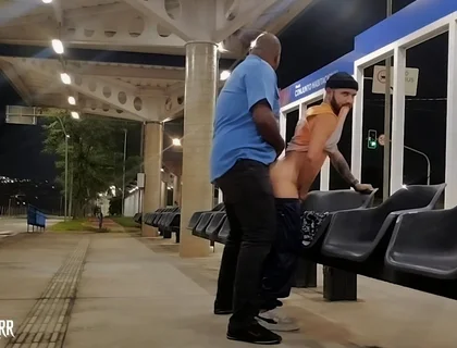 Bus Driver Picking up Passenger at Stop Video 2