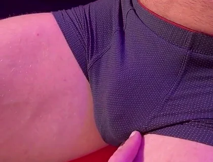 Guy 34 - Teasing Through His Underwear