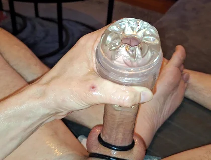 My POV #188 Fleshlight Fuck, Anal Vibrator & Cockring