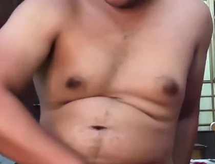 18 Years Old Indian Twink Jerk off for Stepdaddy and Eats His Cum