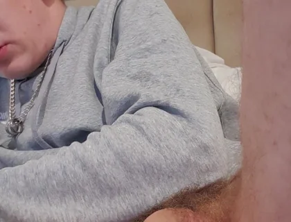 Skinny Lad Messing with Floppy Cock