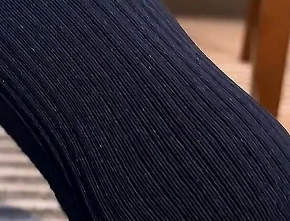 My Feet Getting Massaged After the Match