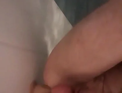 Jerking off and Dildo in the Shower