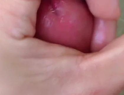 Close-up Cumshot