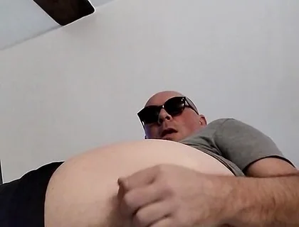 Open Asshole for My Friends Watching Me