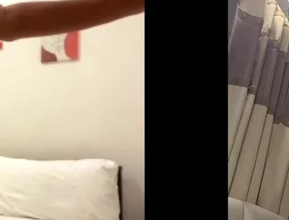 Asian Twink Drills Indian Twink Live on Cam