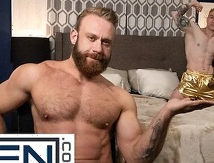 Brogan Sucks Baxxxs Cock After Housework, Then They Flip-fuck In A Steamy Piledriver