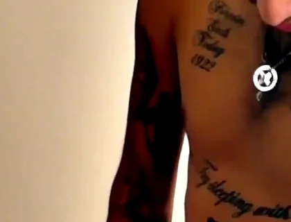Cholo Throat Sucks off Hung Papi Juven Tatted Cholo Fuck