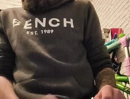 Masturbating My Big Hard Dick and Smoking