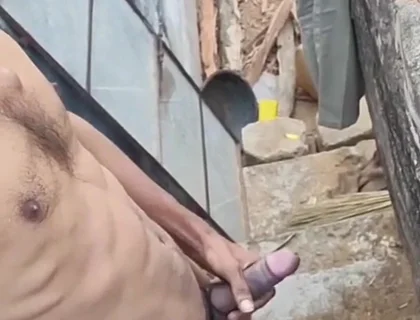 6packed Village Guy Jerks Dick at House's Terrace