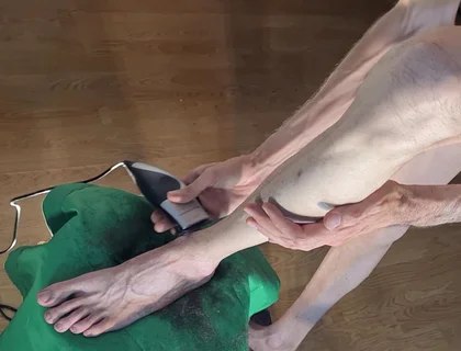 Trimming My Legs and Trying on a Tight Dress