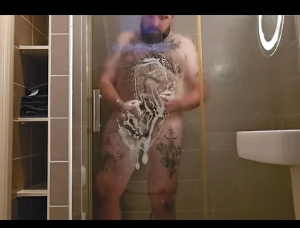 The Airbnb Host Caught Me Jerking off in the Shower!