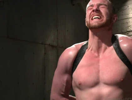 Straight Hunk Jimmy Bullet Pushes His Limits to the Max!