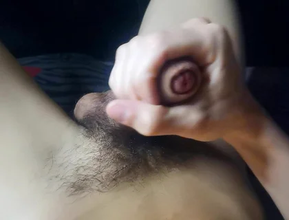 The Member Leaks Abundantly and Will Soon Spray All the Viewers with Hot Sperm!