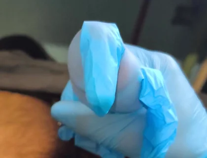 Running in a Latex Glove