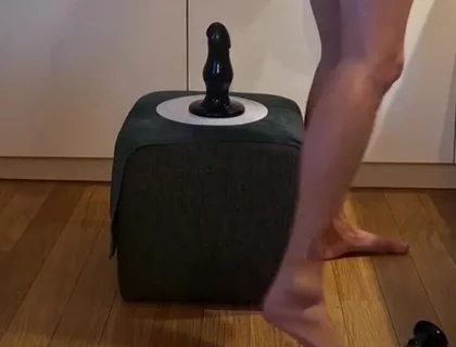 Huge Dildo Stinger Anal Solo Twink