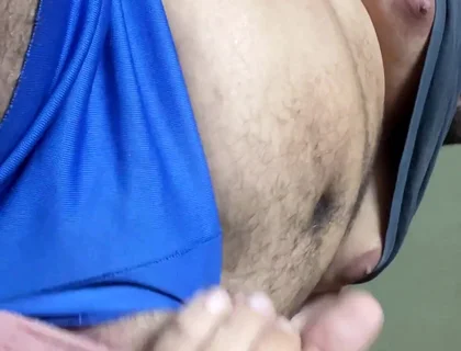 Bear Belly, Throbbing Cock and Very Wet Handjob... Come Watch the Fat Guy Cumming Hot for You