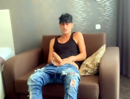 I Will Jerk off and Cum but You Not to Deserve to See Me Cum - Cum to the Sink From Behind