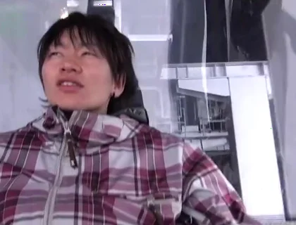 Japanese Boy Cums Twice On Gondola Lift