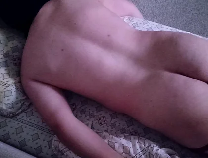 I'm in Bed, Masturbating My Ass