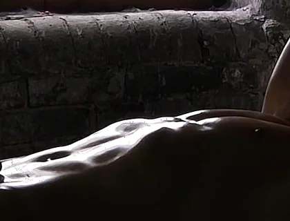 Jake tied down & jerked off!