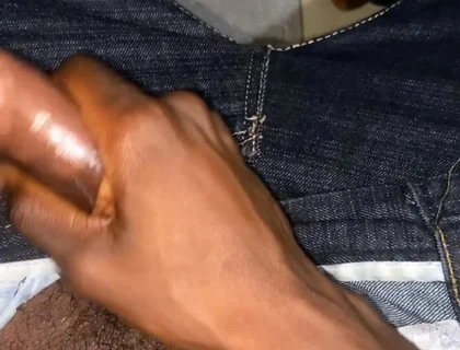 Sexy Thug Jerks off Big Cock Part 1