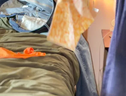 Step-niece Left Her Panties at My Place Fun Cum