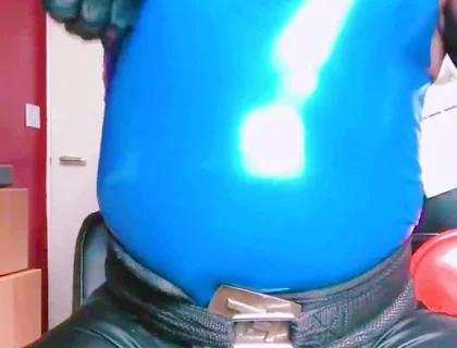 Blue Latex Verbaltit Rub