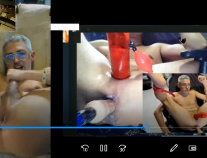 Self Suck N Anal Dildo Crazy Kinky Perv Fun
