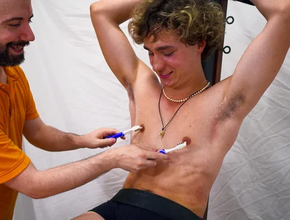 A Very Ticklish Straight Twink