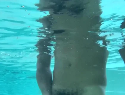 Underwater Cumshot