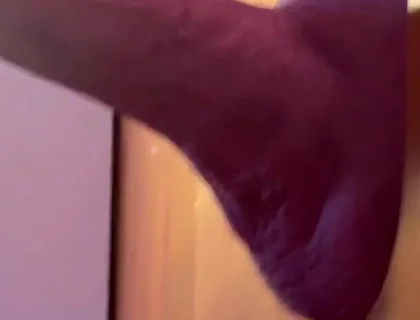 Horny Stiff Daddy Cock at the Gloryhole - I Cum All Over It & Have to Clean Him up!
