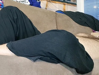 Chubby Daddy Bear Naked Dirty Feet