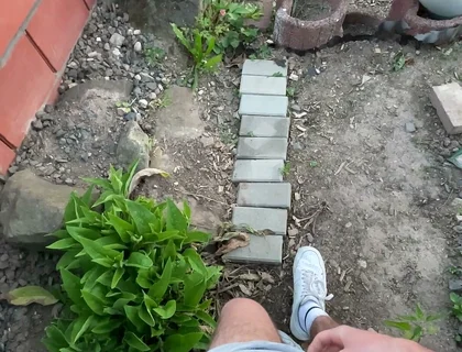 Risky! I Play on the Street with My Dick