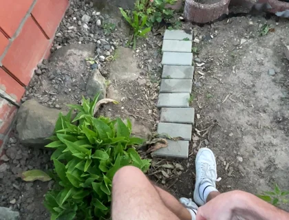 Risky! I Play on the Street with My Dick