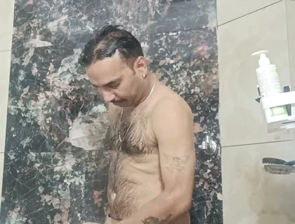 Indian Desi Man Sex and Show Shower Shoe and Masterbation