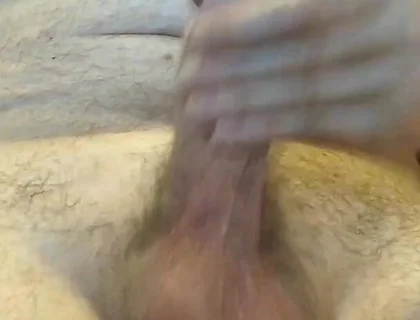 Huge Balls with Cum All Over
