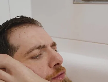 Pizza Night Gone Wild Into Pissing Mayhem Between Two Hairy Bros
