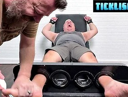 Huge Bear Paws Tease And Torment Matts Ticklish Body Mercilessly