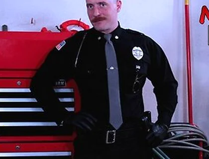Officer Jack Reed Takes Charge And Owns Your Ass In Full Uniform