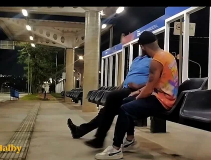I Sucked the Driver's Dick While Waiting for the Bus.