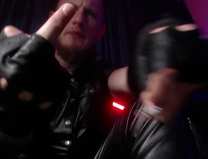 Alpha in Leather - Smoking Domination