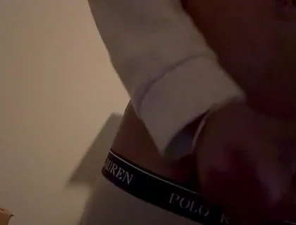 Fresh off Work Dick in Hand