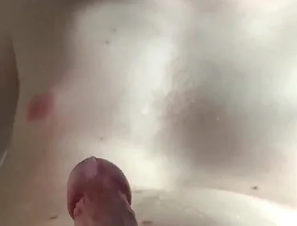 Masturbation on a Bed
