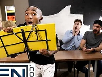 Kais Presentation Gets Wild When Kane Fox Plays With His Plug And Fucks Him On The Table