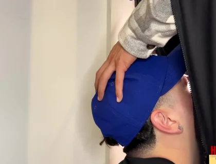 Gloryhole Bro Homie Sucks Big Uncut Cock Glory Hole
